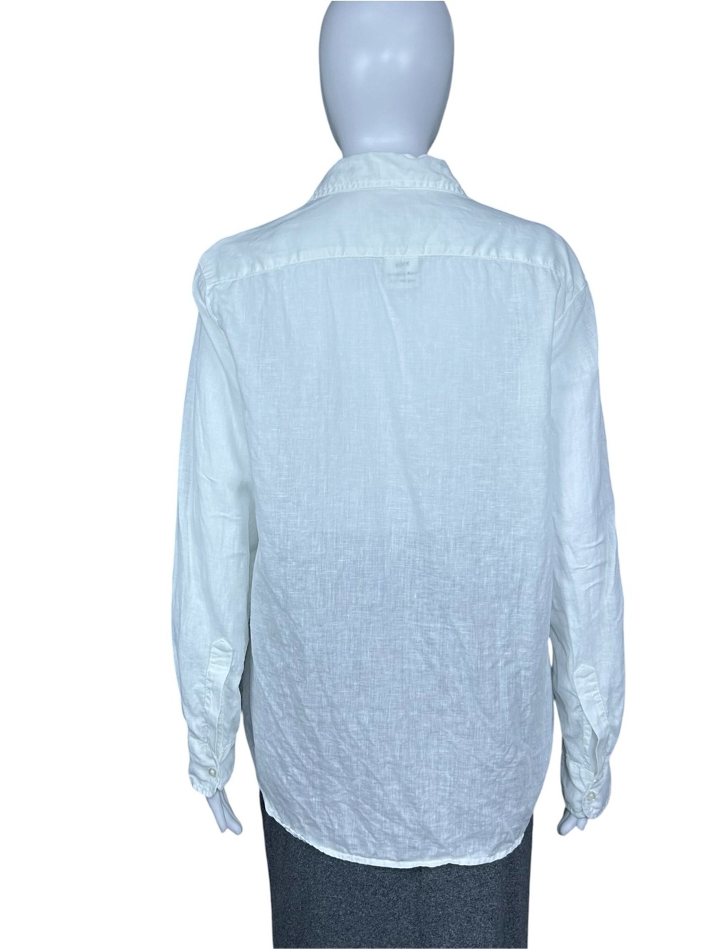 Frank & Eileen 100% Linen Button Up White Eileen Shirt Size S Costal Resort - Picture 9 of 16